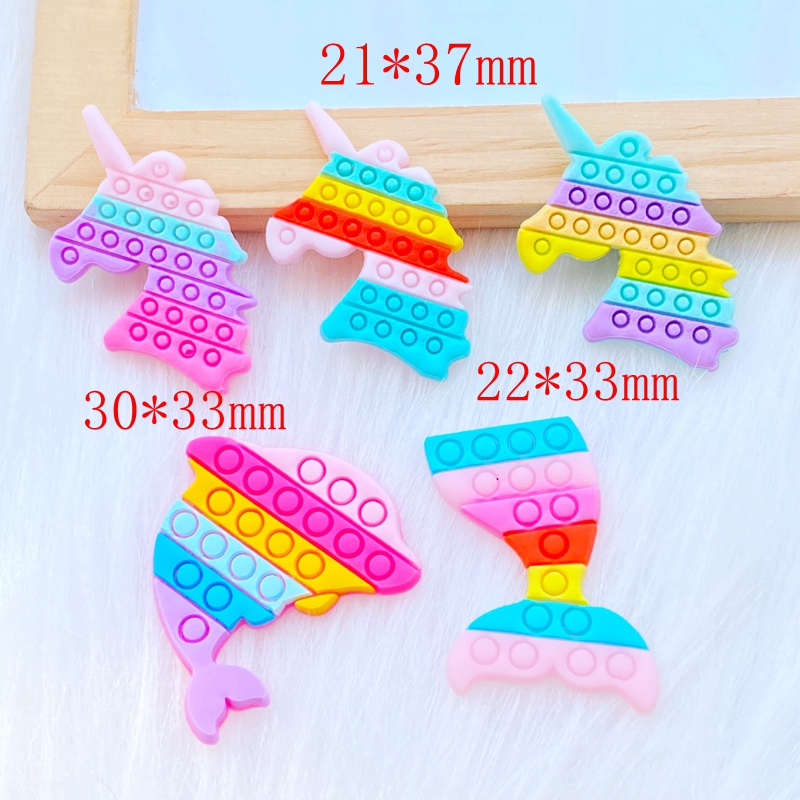 20Pcs New Cute Fishtail Unicor - огляд і ціна Embellishment Glue Craft