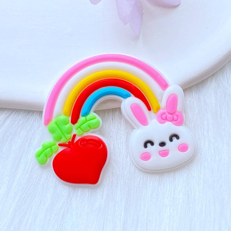 10Pcs New Cute Fruit Animal Ra - огляд і ціна Embellishment Glue Craft