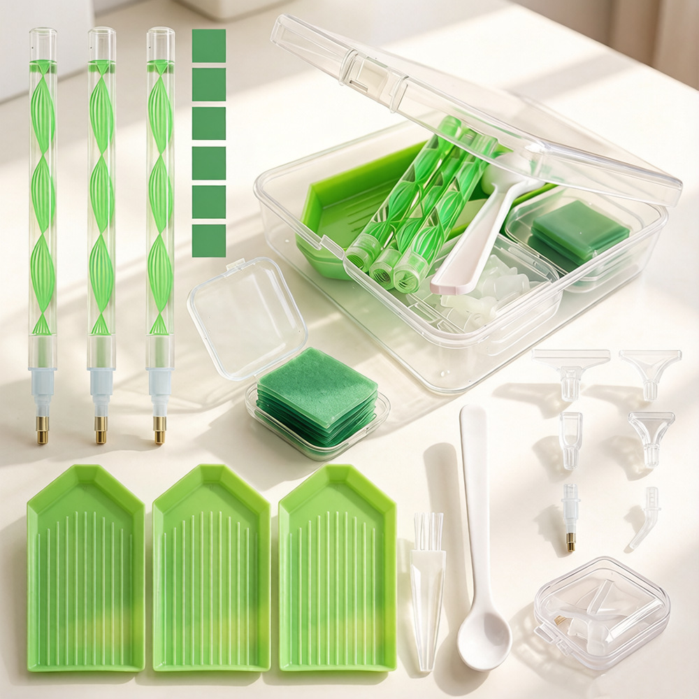 DIY Diamond Painting Tool Kit  - огляд і ціна Craft Embellishment Storage