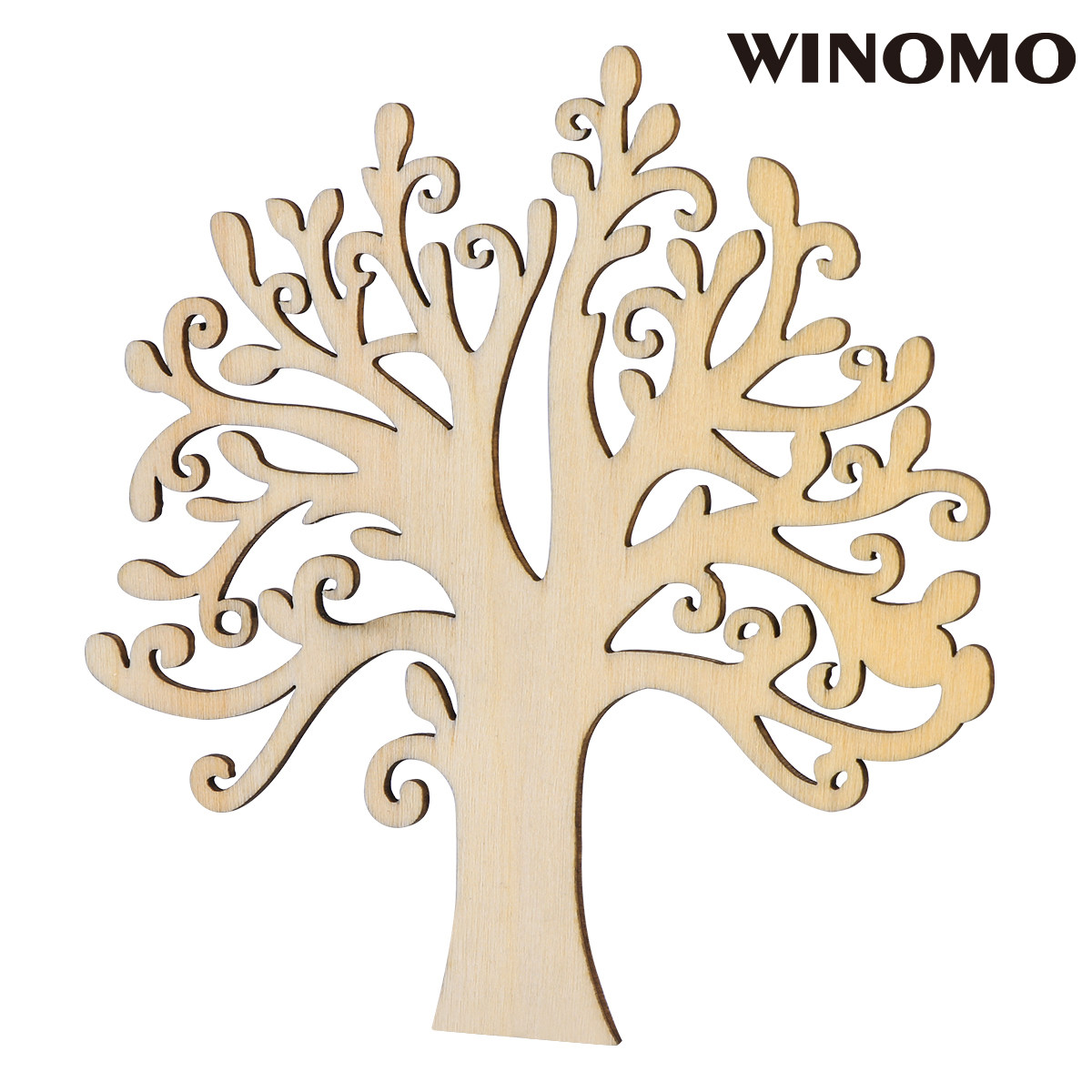 10Pcs Raw Wood Tree Craft Slic - огляд і ціна Christmas Craft Embellishment