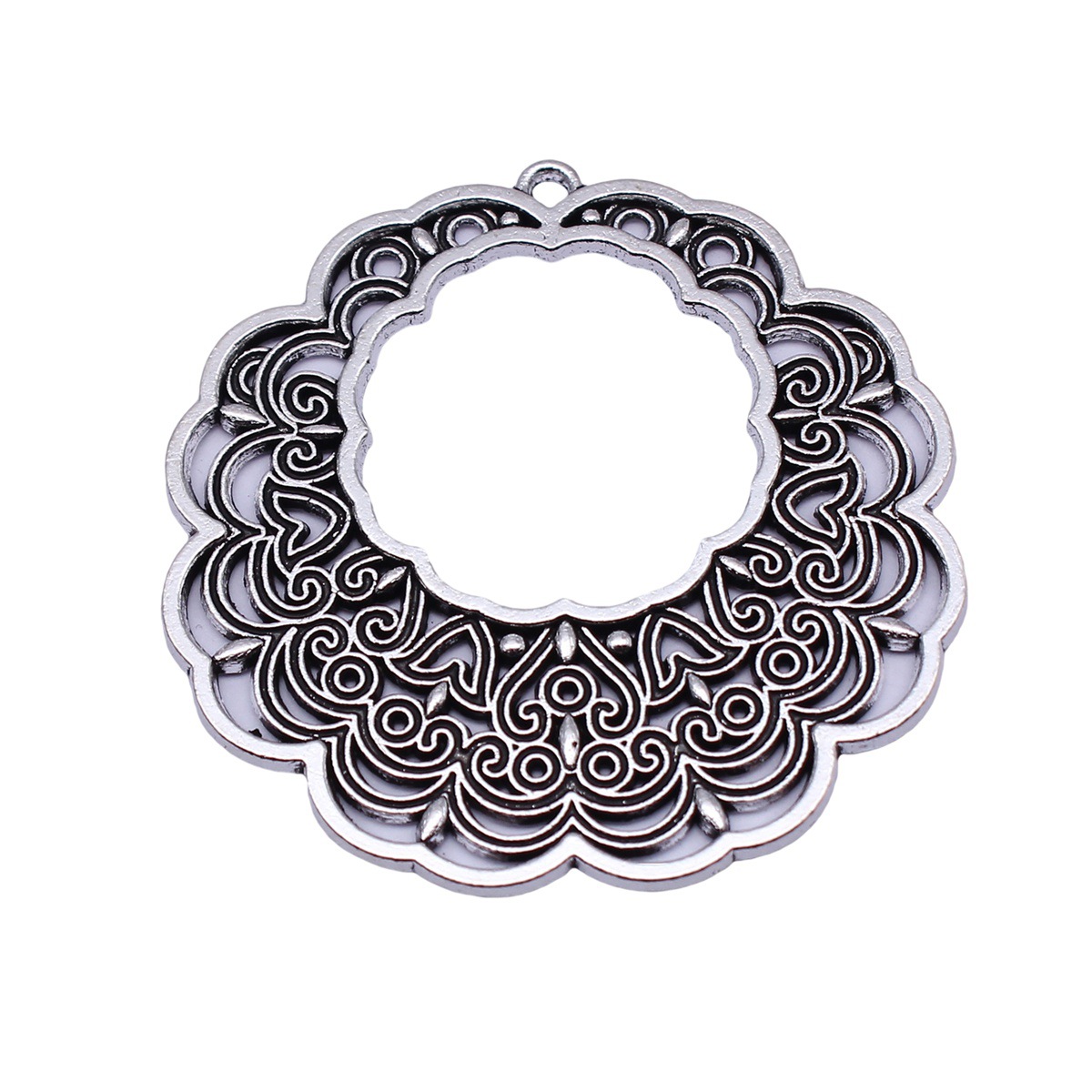 Boho Ethnic Mandala Pendant Fl - огляд і ціна Embellishment Crafts
