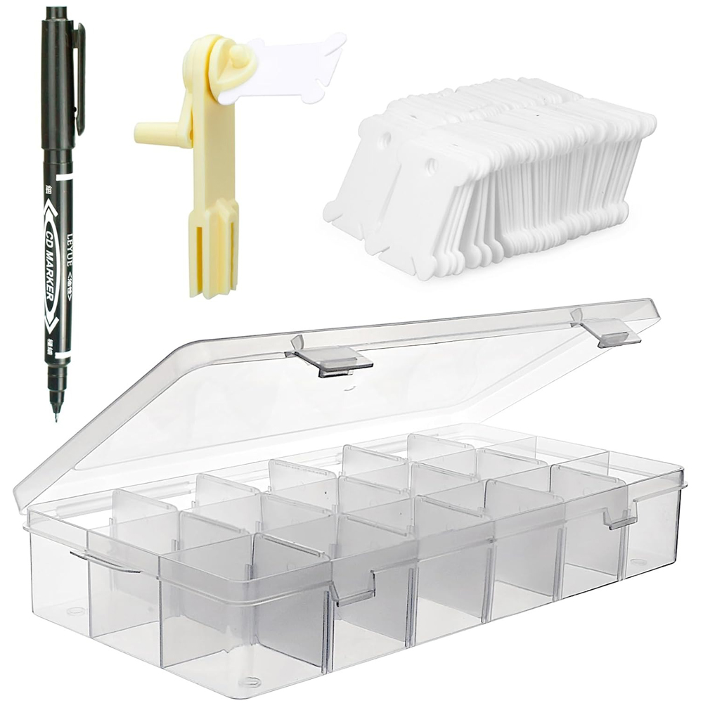 Embroidery Floss Organizer 18  - огляд і ціна Craft Embellishment Storage