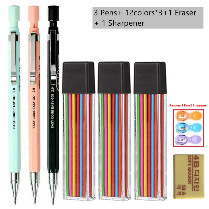 Mechanical Pencil Set 2.0mm Wi - огляд і ціна Staedtler Pencil Lumocolor