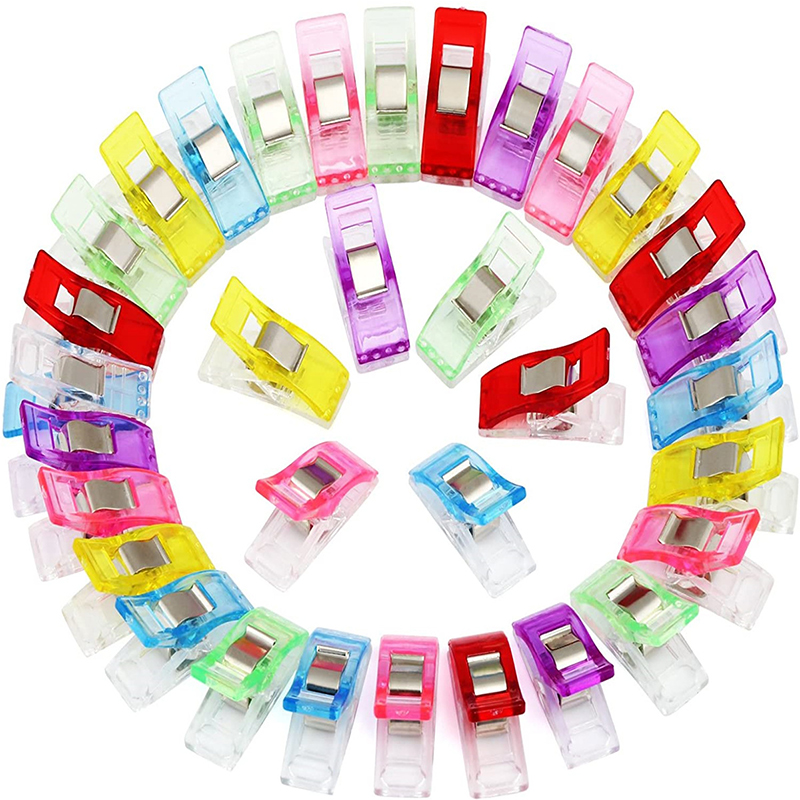 20/40PCS Random Color Clip Pla - огляд і ціна Embroidery Craft