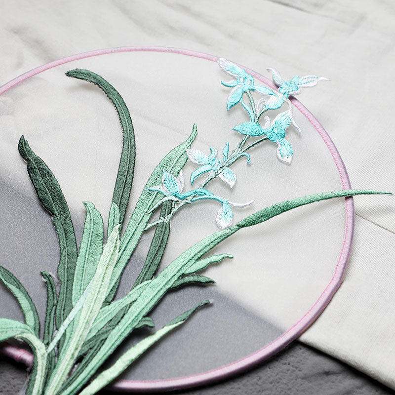 1 Piece Iron on Patch Embroide - огляд і ціна Applique Patch Flower