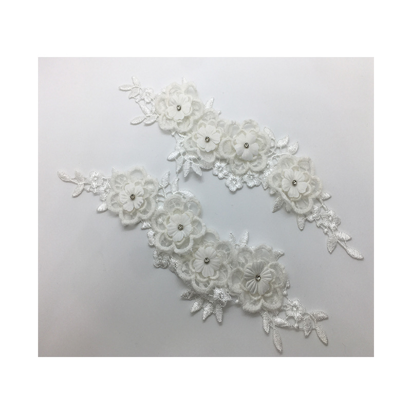 2Pairs/lot  Mesh Fashionable C - огляд і ціна Applique Patch Flower