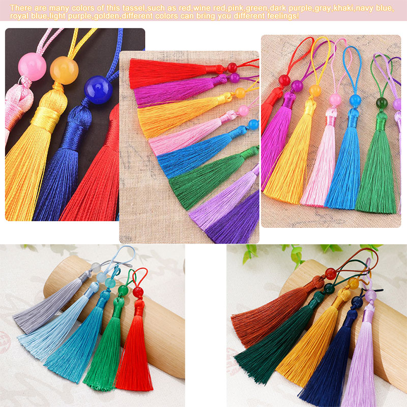 5-100Pcs Bookmark Beaded Tasse - огляд і ціна Beaded Trim Fringe