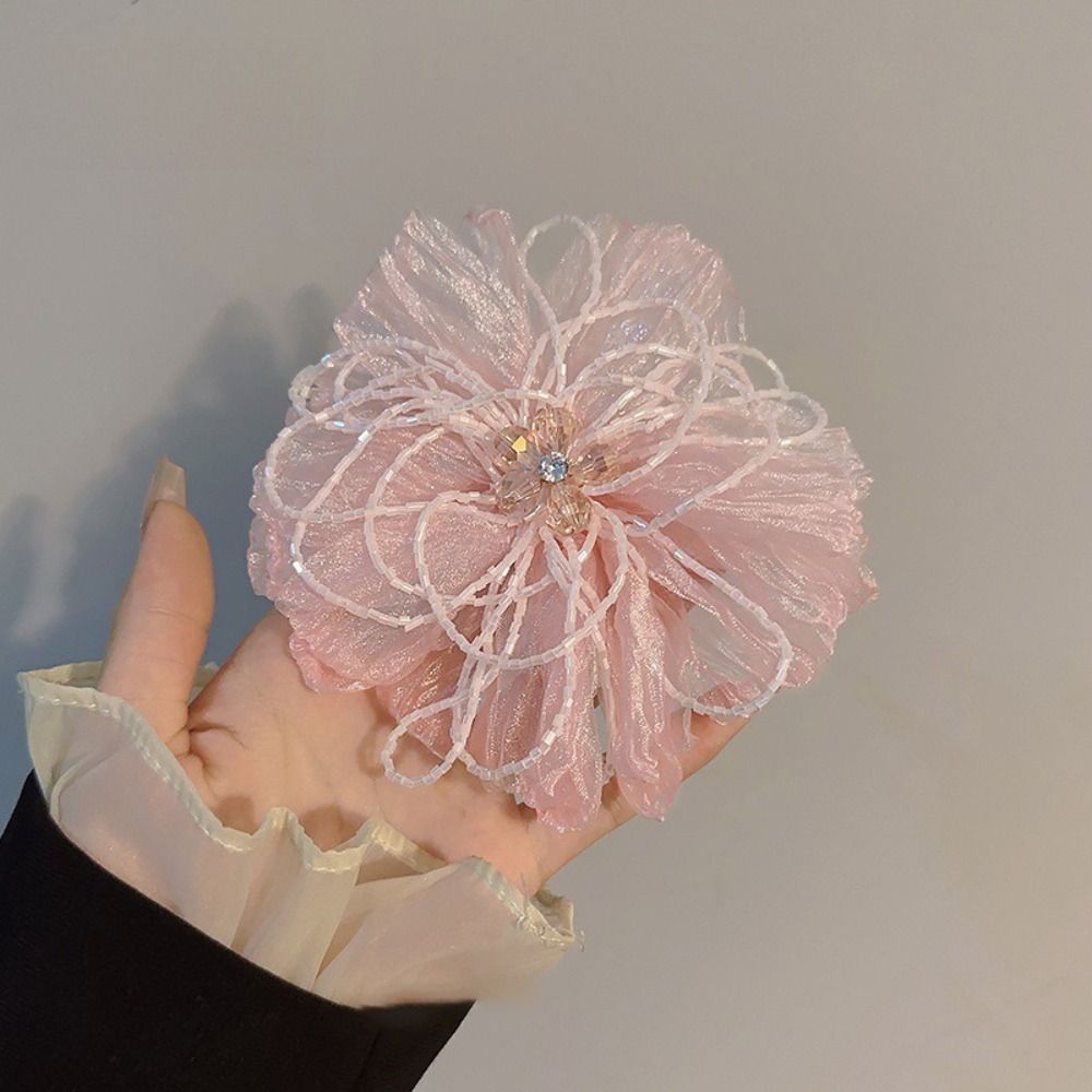 Organza Fabric Flower Patch Cr - огляд і ціна Applique Patch Flower