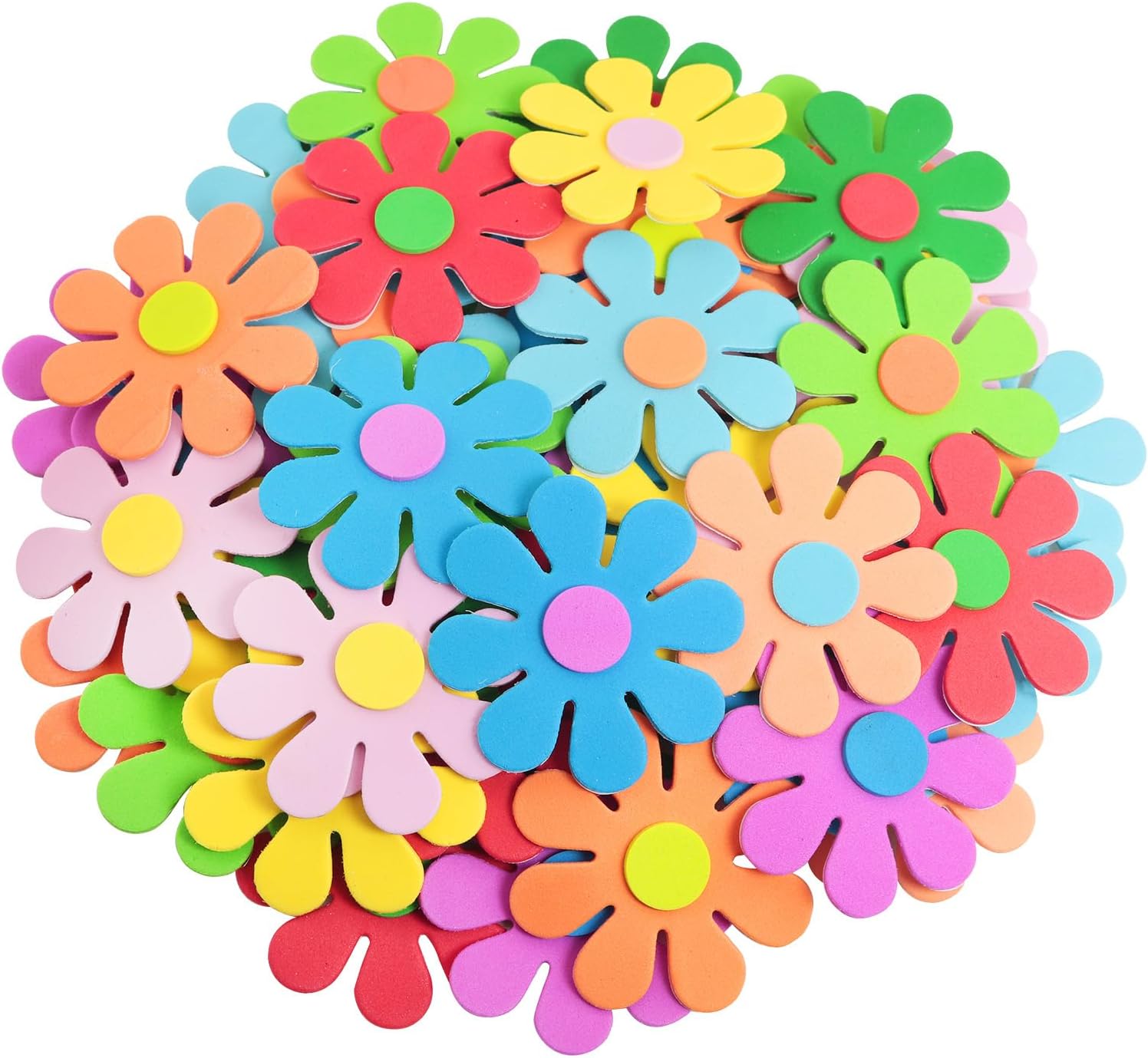 3D flower foam stickers Spring - огляд і ціна Embellishment Crafts