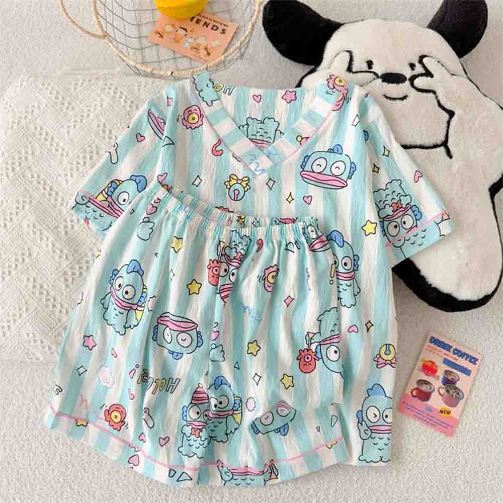 Sanrio Hangyodon Women's Pajam - огляд і ціна Embellish Knit
