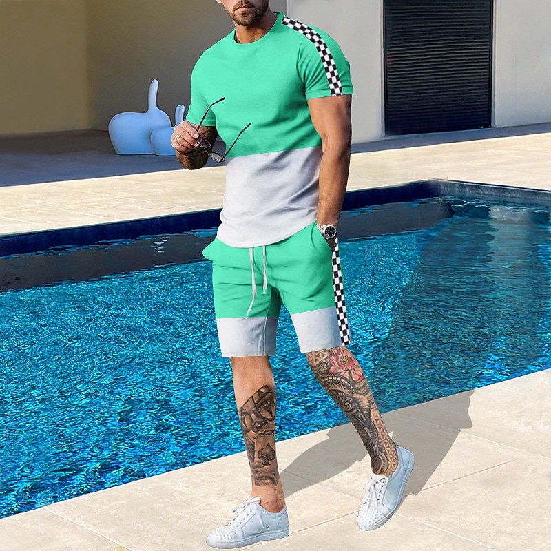 Men's Pattern Color Blocked 2- - огляд і ціна Embellish Knit