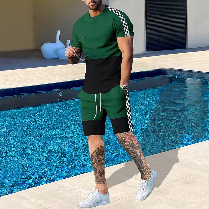 Men's Pattern Color Blocked 2- - огляд і ціна Embellish Knit