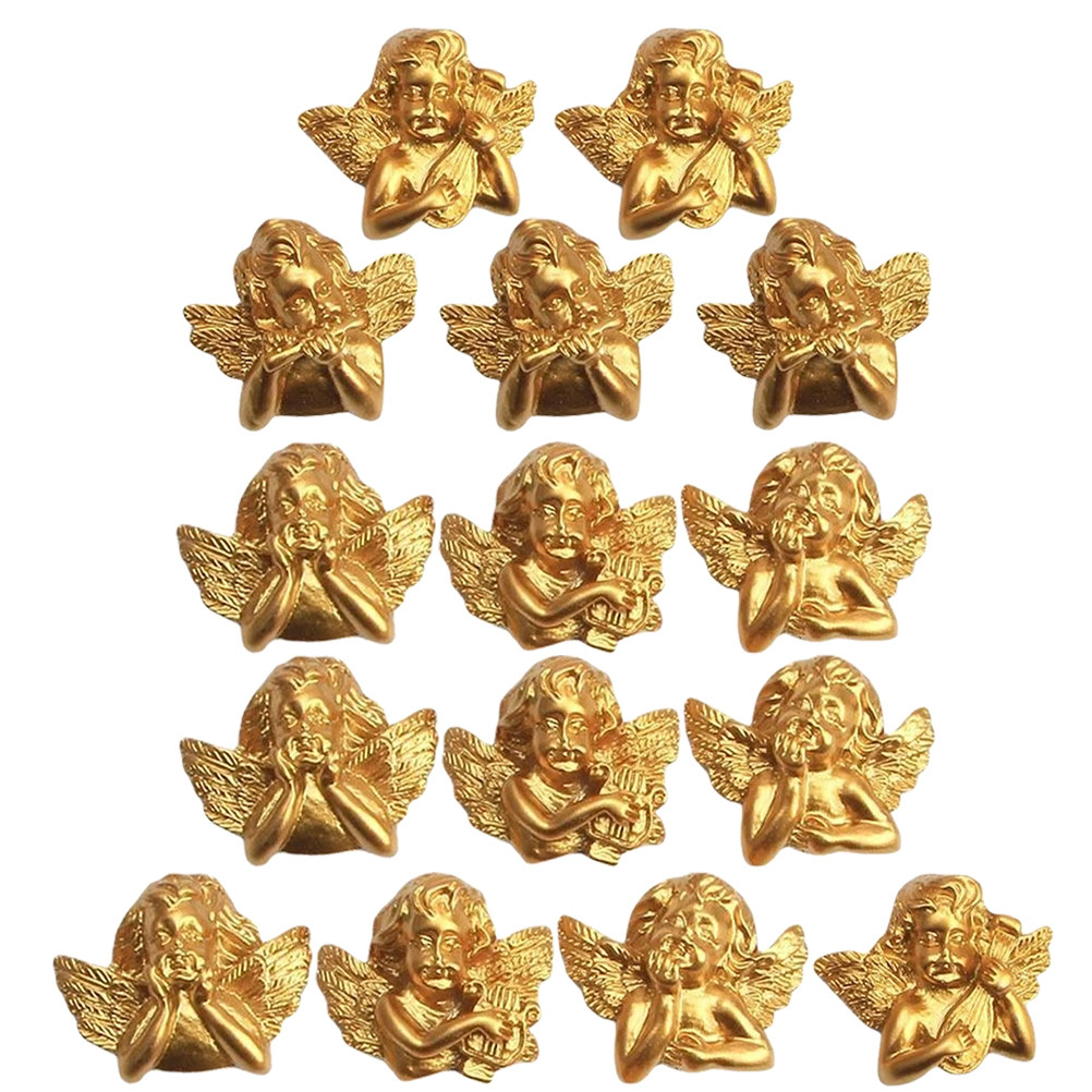 15pcs Resin Angel Accessories  - огляд і ціна Embellishment Crafts