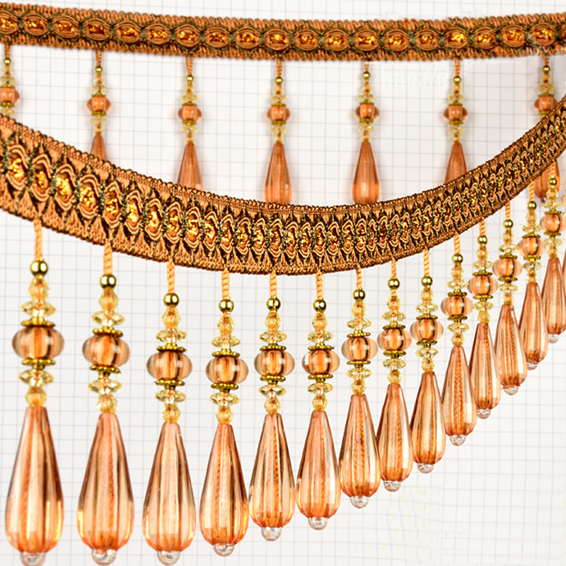 1M Crystal Pendant Tassel Drop - огляд і ціна Beaded Trim Fringe