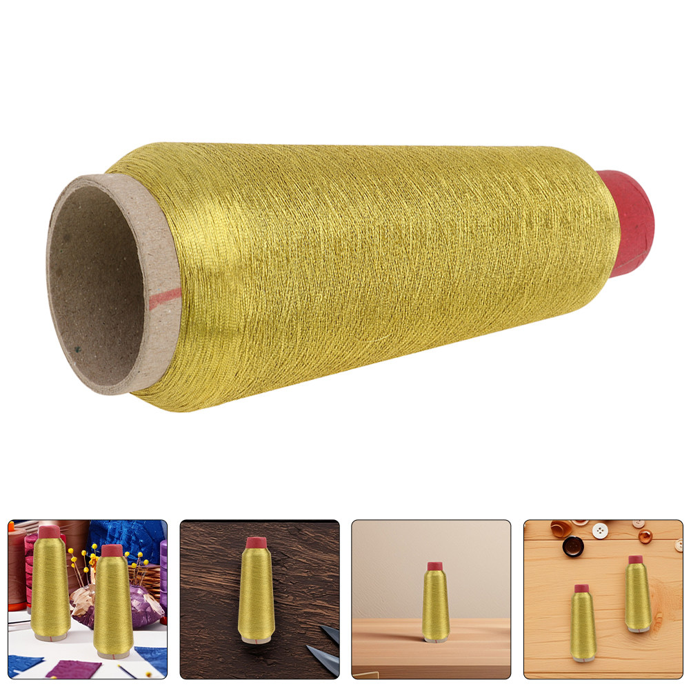 2 Rolls Premium Golden Metalli - огляд і ціна Embroidery Craft