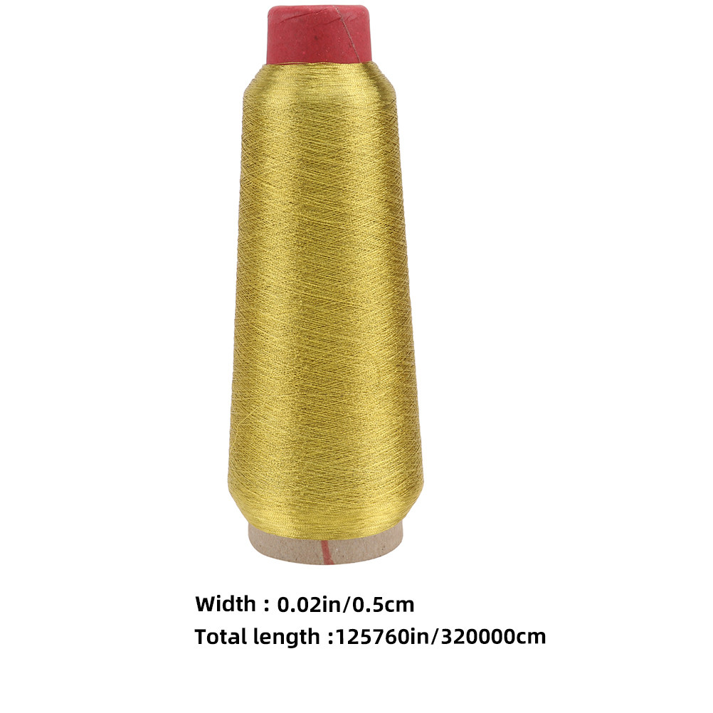 2 Rolls Premium Golden Metalli - огляд і ціна Embroidery Craft