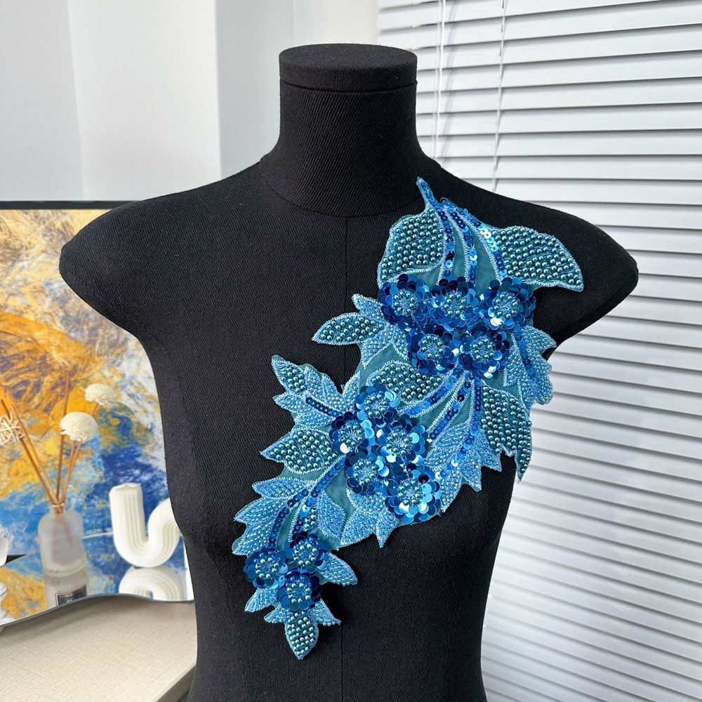 Fashion 3D Sequin Flower Patch - огляд і ціна Applique Patch Flower