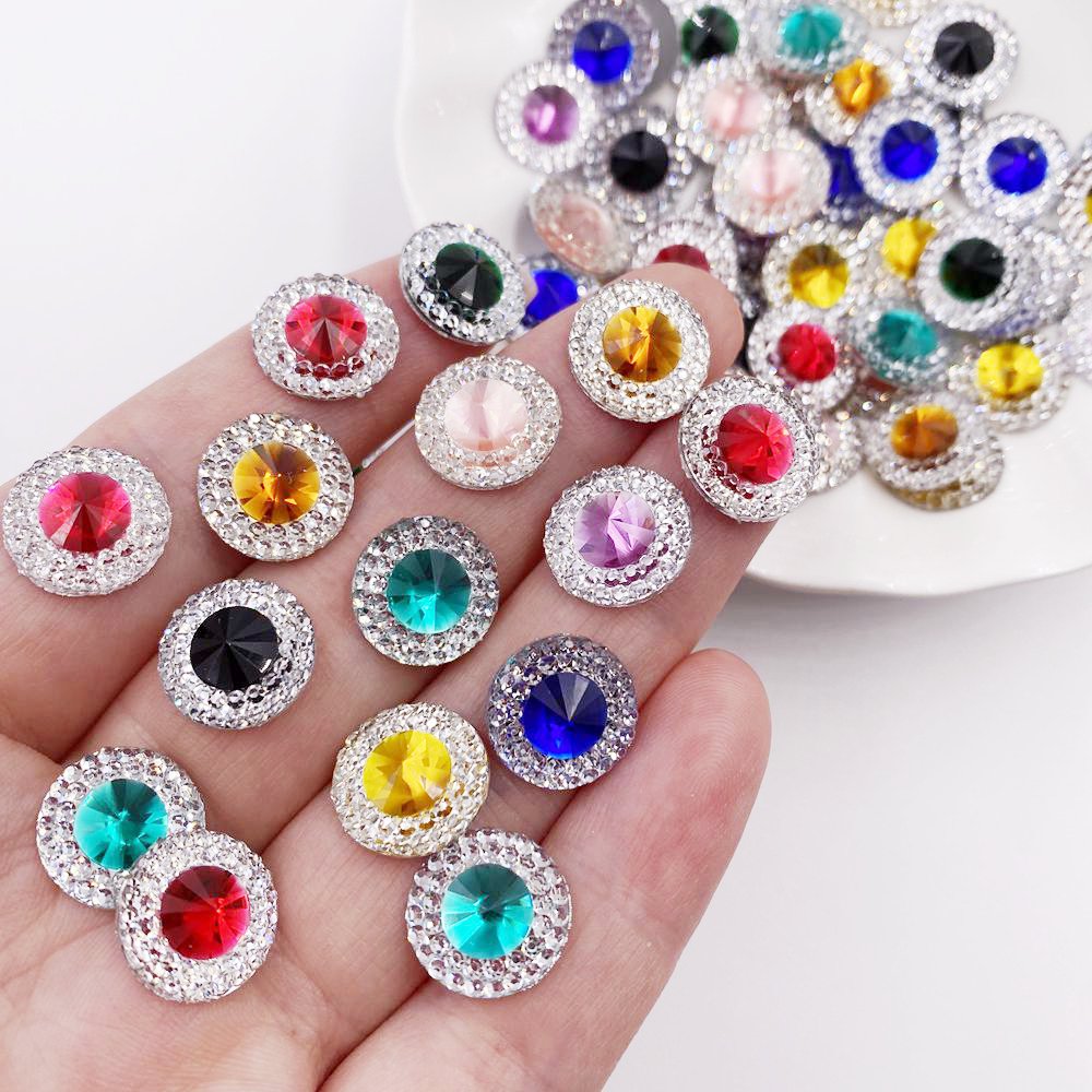 Resin 10/12/16mm Double Color  - огляд і ціна Embellishment Glue Craft