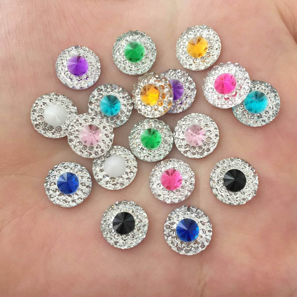Resin 10/12/16mm Double Color  - огляд і ціна Embellishment Glue Craft