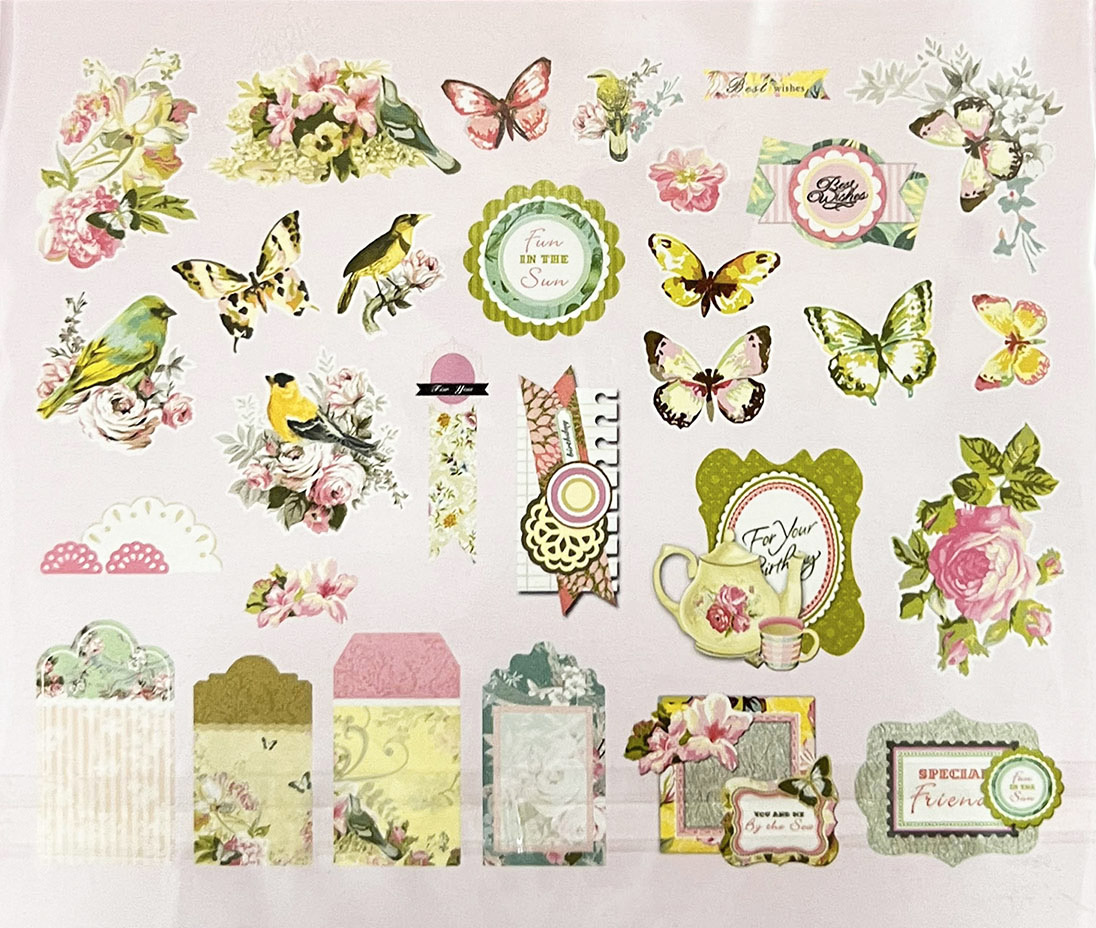Garden Cardstock Embellishment - огляд і ціна Christmas Craft Embellishment