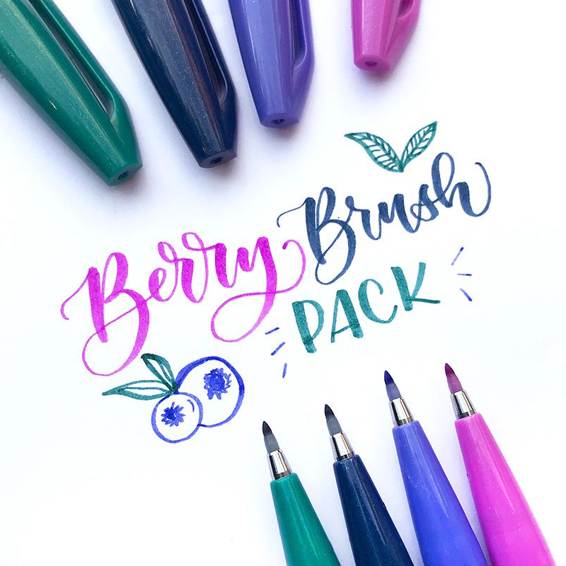1PC Pentel Fude Brush Touch Si - огляд і ціна Pentel Pen Sign Pen