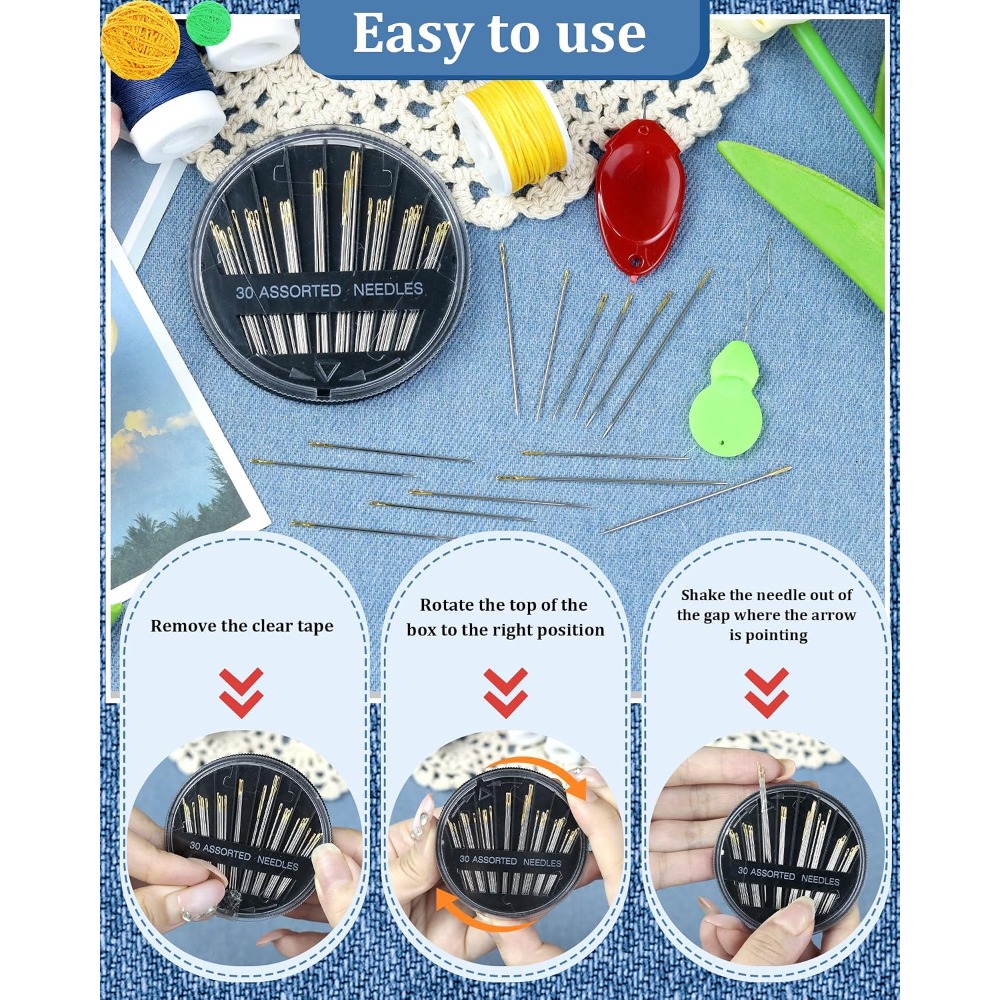 30-Count Steel Hand Sewing Nee - огляд і ціна Embroidery Craft