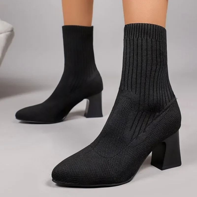 Fashion Ladies Knitted Sock An - огляд і ціна Embellish Knit