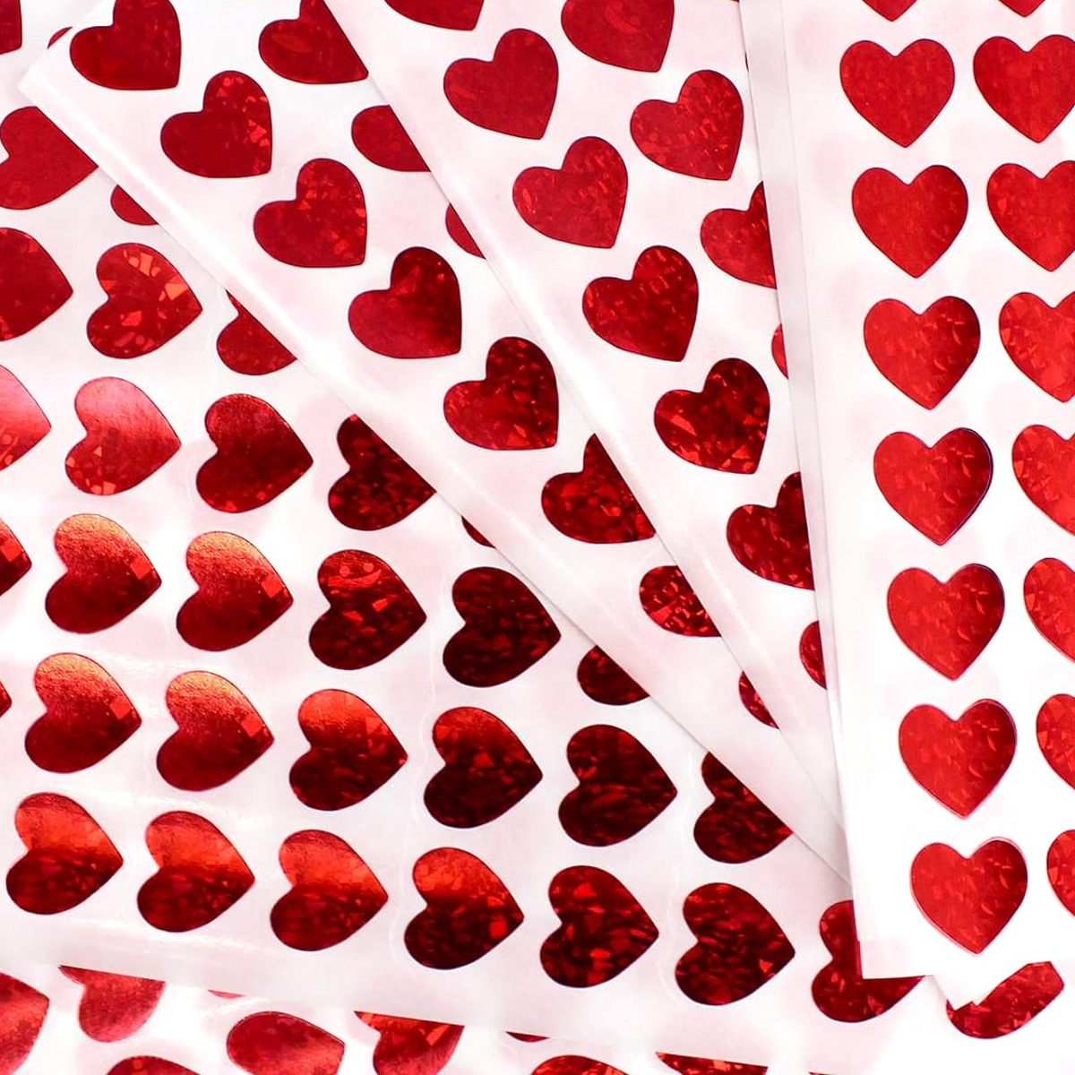600 Pcs Red Heart Stickers, Sm - огляд і ціна Glitter Vinyl Roll