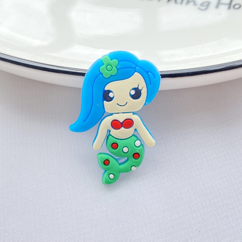10pcs New Cute Cartoon Mermaid - огляд і ціна Embellishment Glue Craft