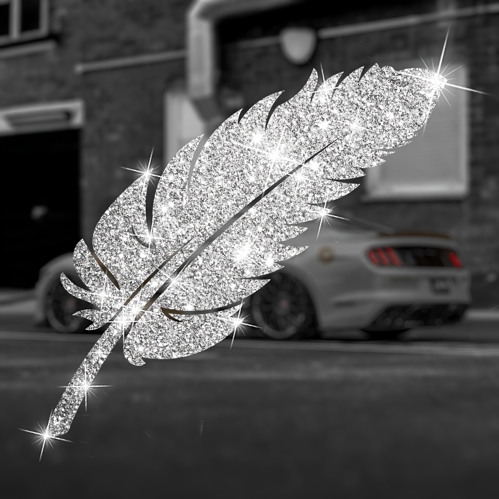 2PCS Glitter Feather Motorcycl - огляд і ціна Glitter Vinyl Roll