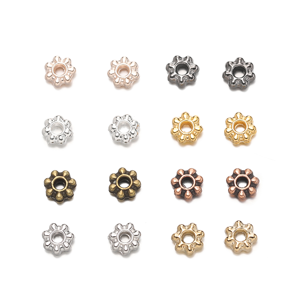 200pcs/lot 4/6mm Daisy Snowfla - огляд і ціна Embellishment Crafts