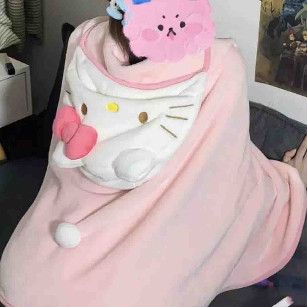 Cute Hellokitty Cloak Shawl Ai - огляд і ціна Embellish Knit